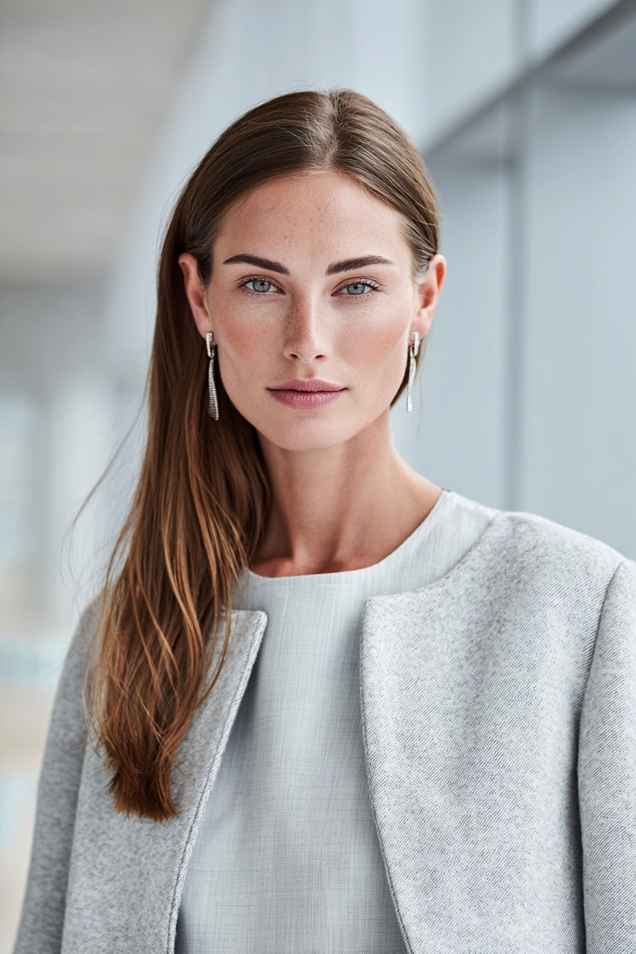 6. Morning Slate – Minimalist Chic for Open-Plan Offices