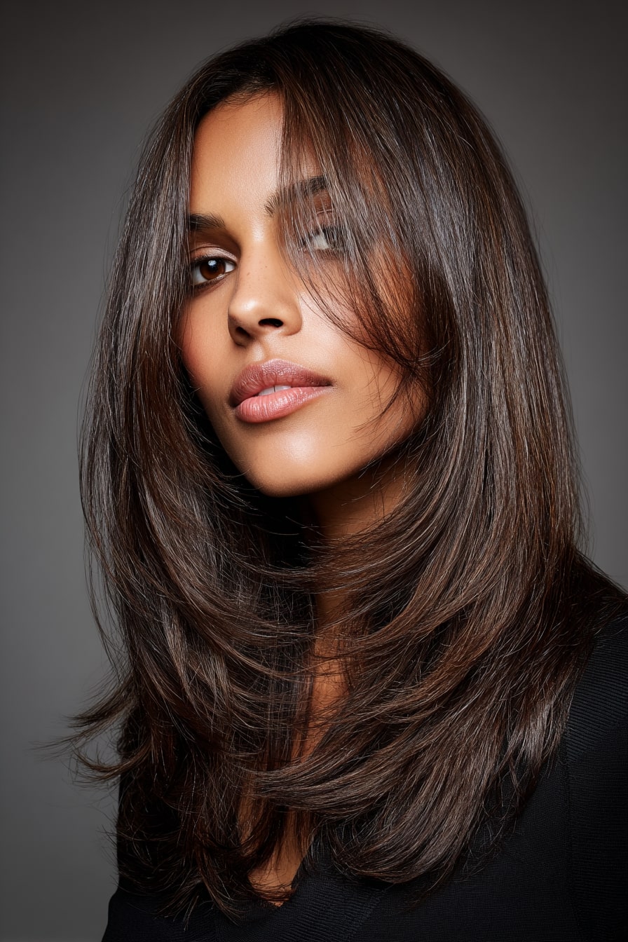 9. Layered Midi with Textured Ends