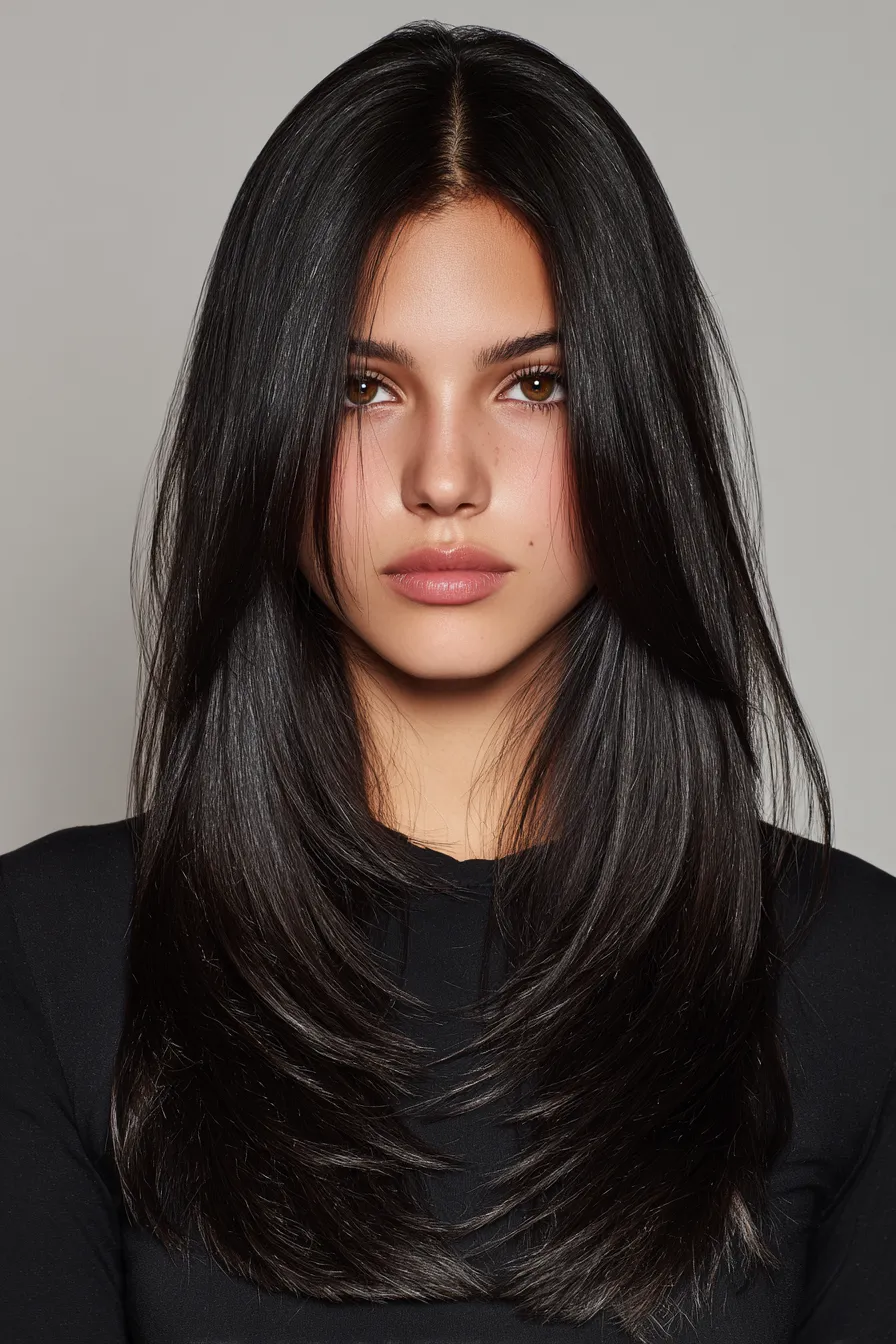 Sleek Midnight Step Layers