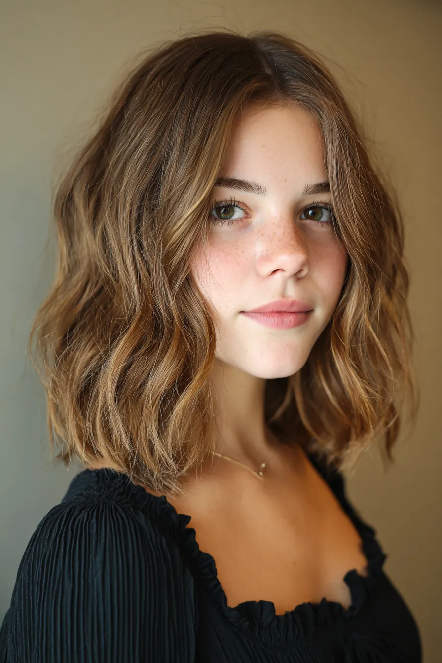 Tousled Step Bob