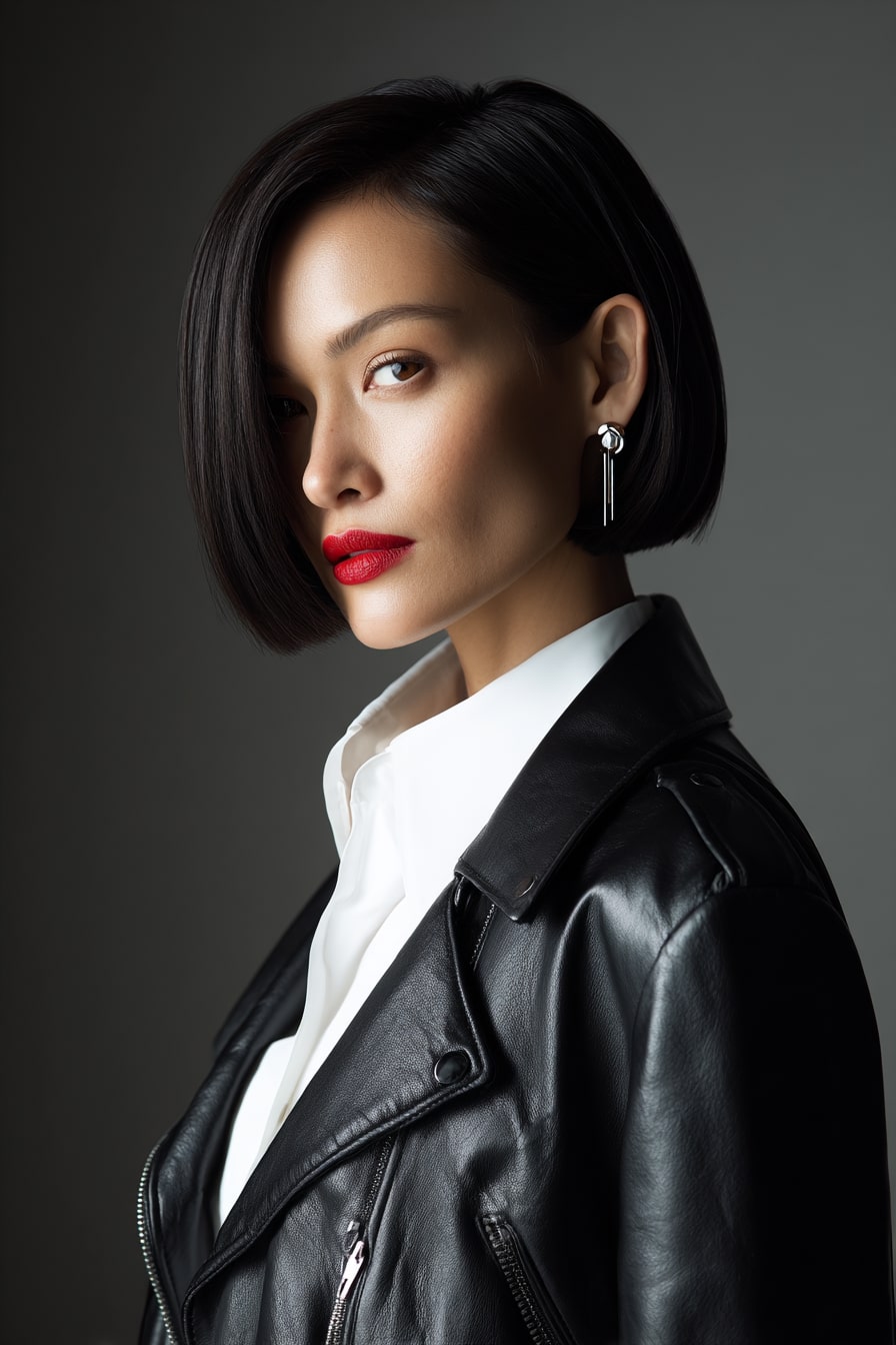 1. The Airlight Textured Bob Effortless City Grace