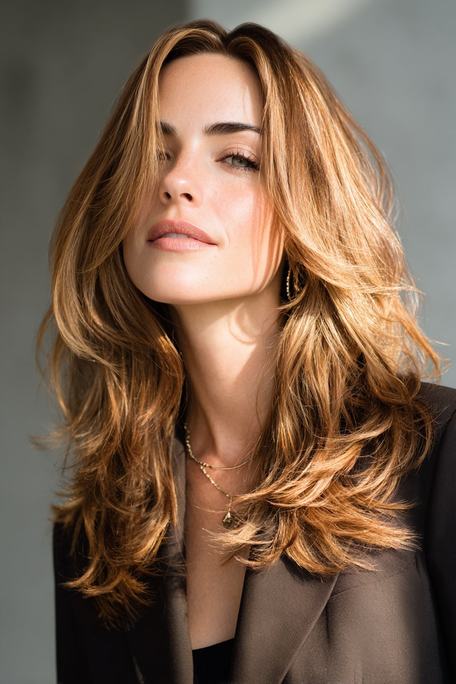 The Modern Ease – Soft Wavy Feather Layers