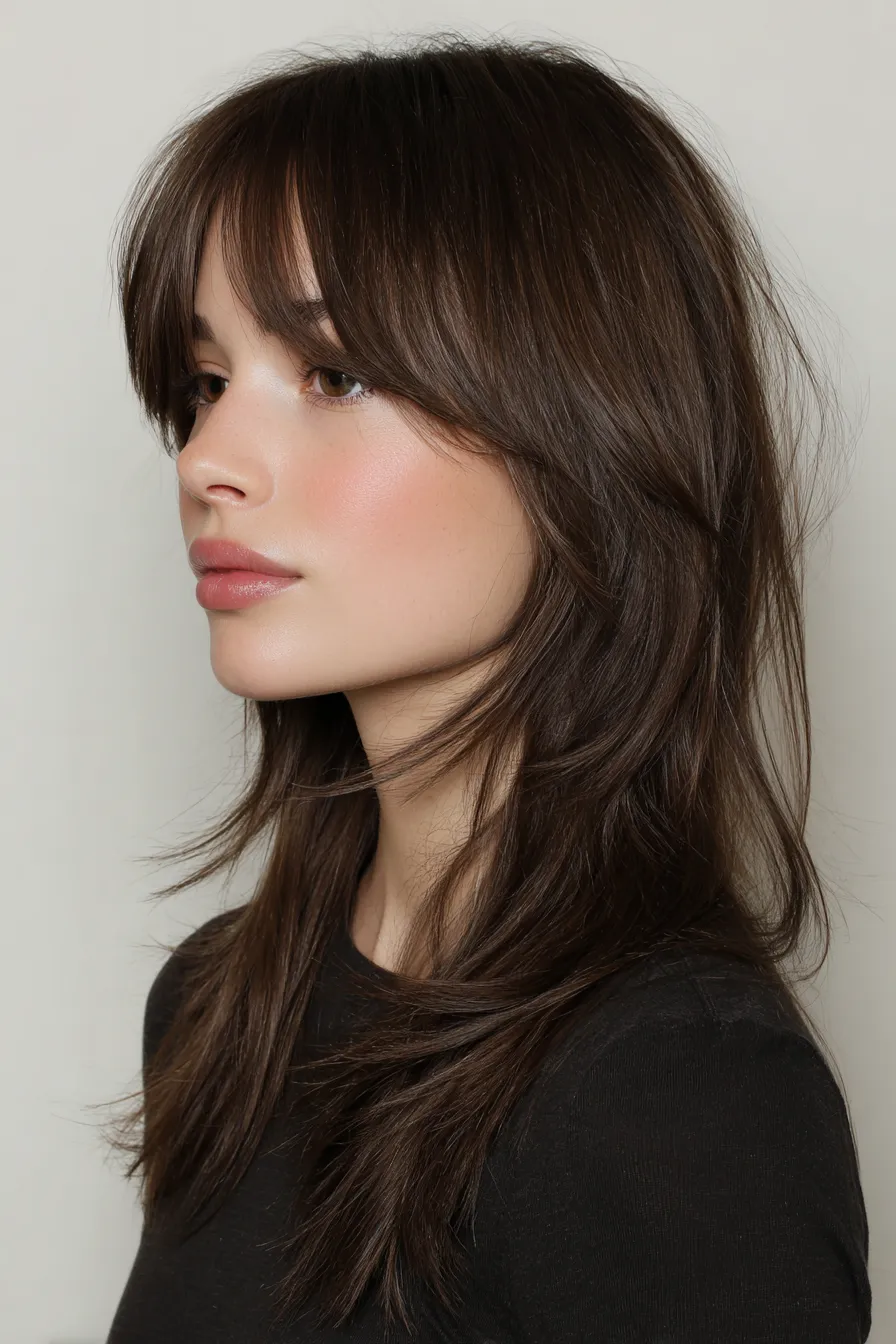 Mushroom-Brown Whisper Shag