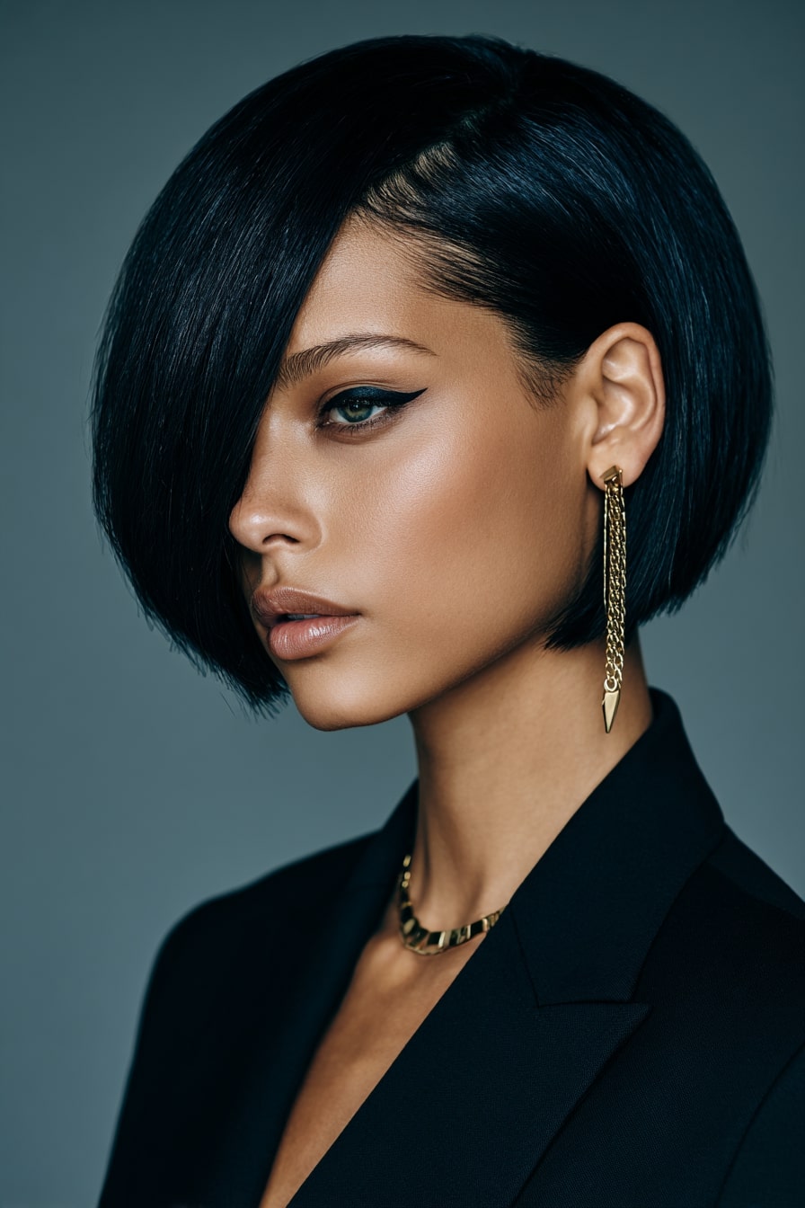 4. The Sleek Angled Bob