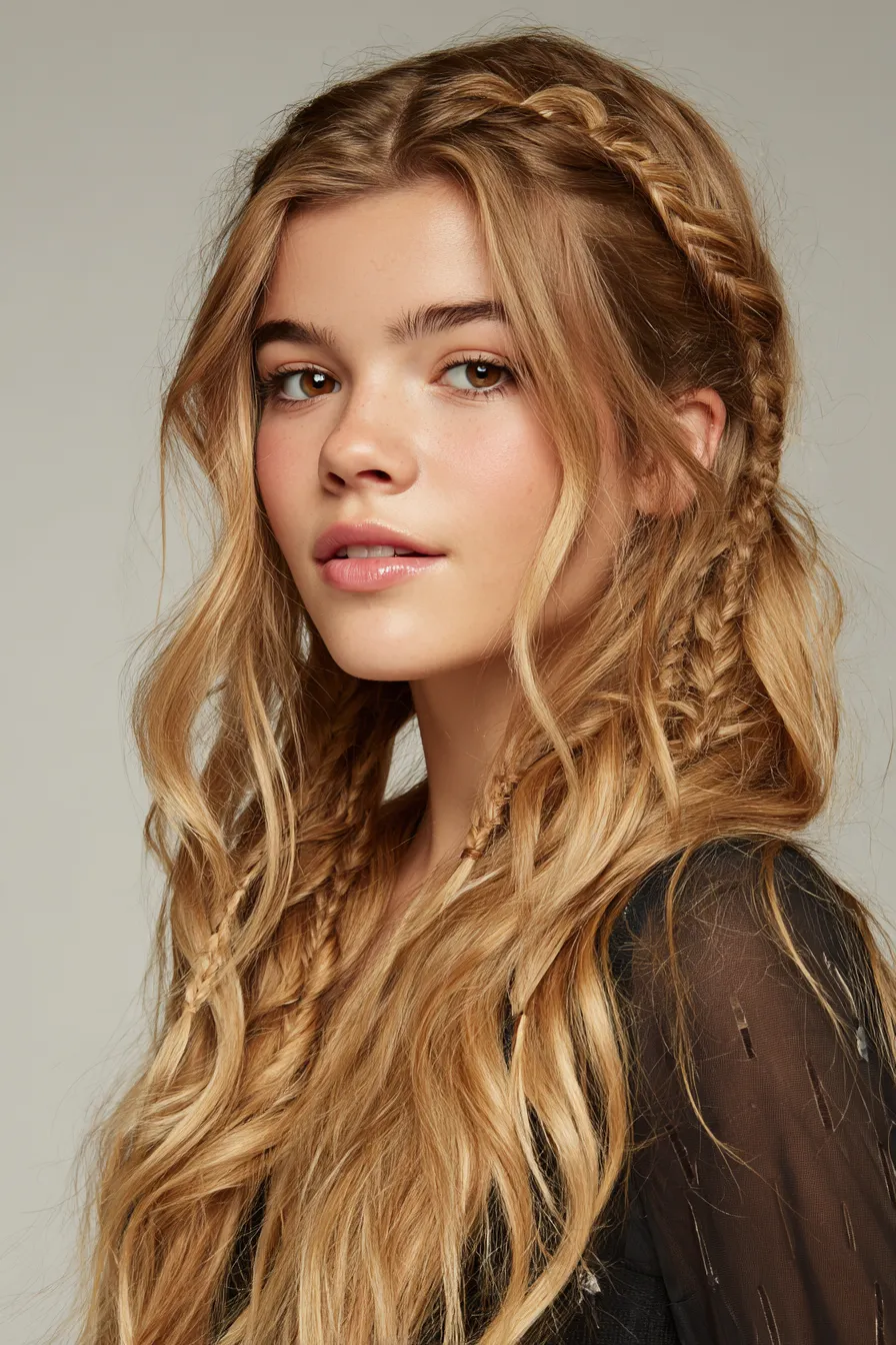 Boho Braided Waves