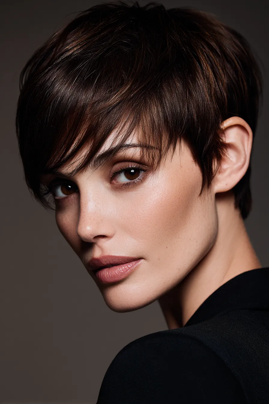 Modern Textured Pixie