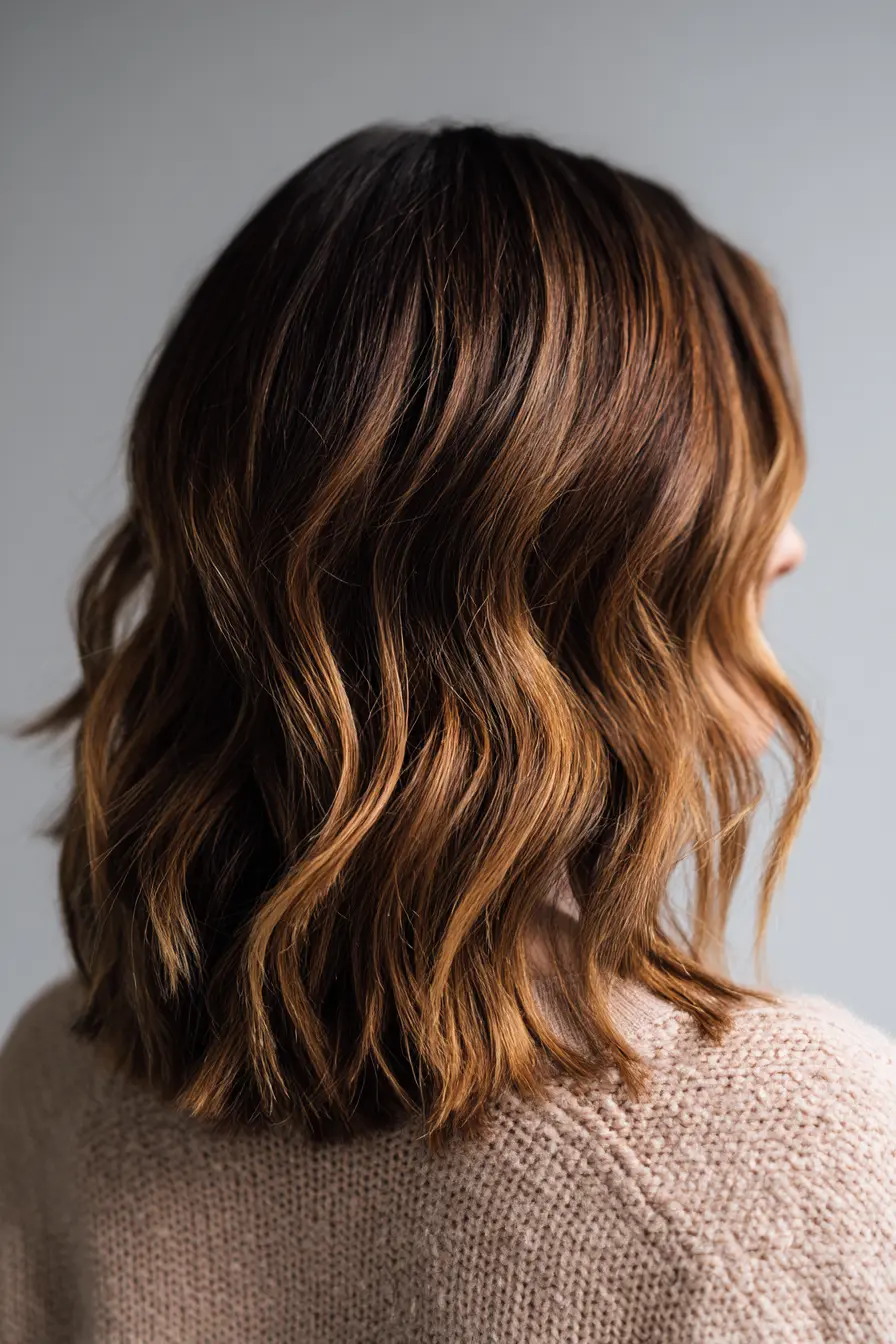 Mid-Length Tousled Waves