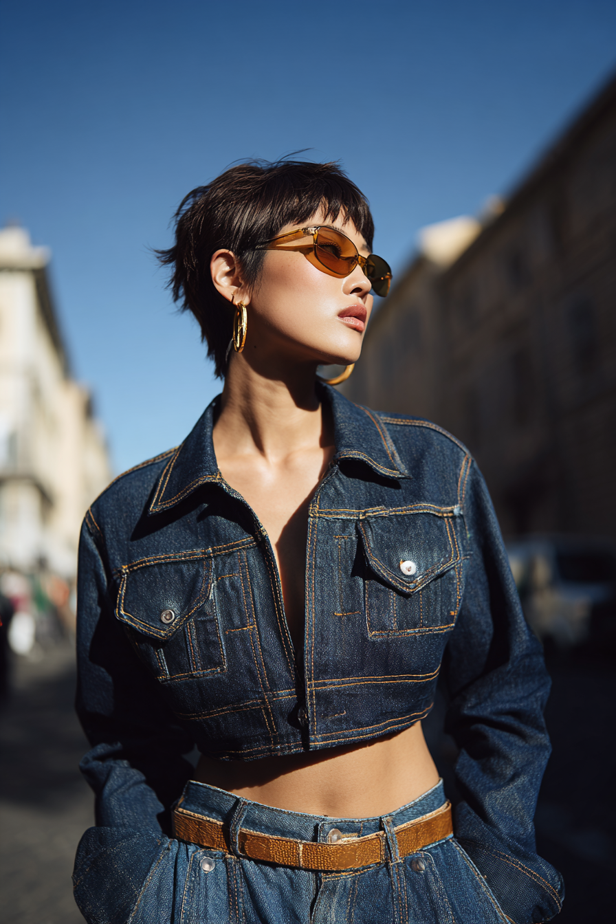 6. Side-Part Waves & Fluid Evening Glam