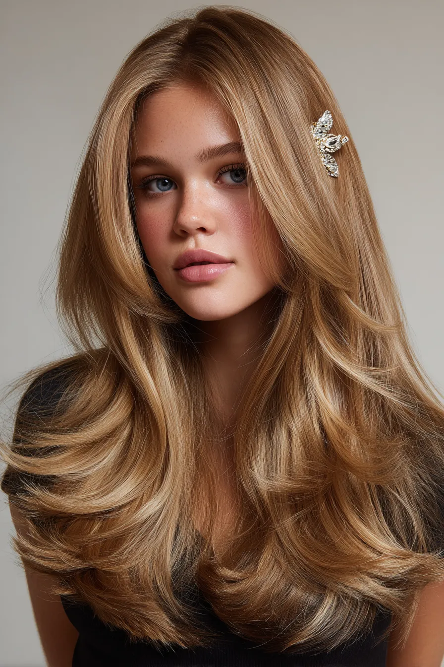 Butterfly Blowout with Layered Lift