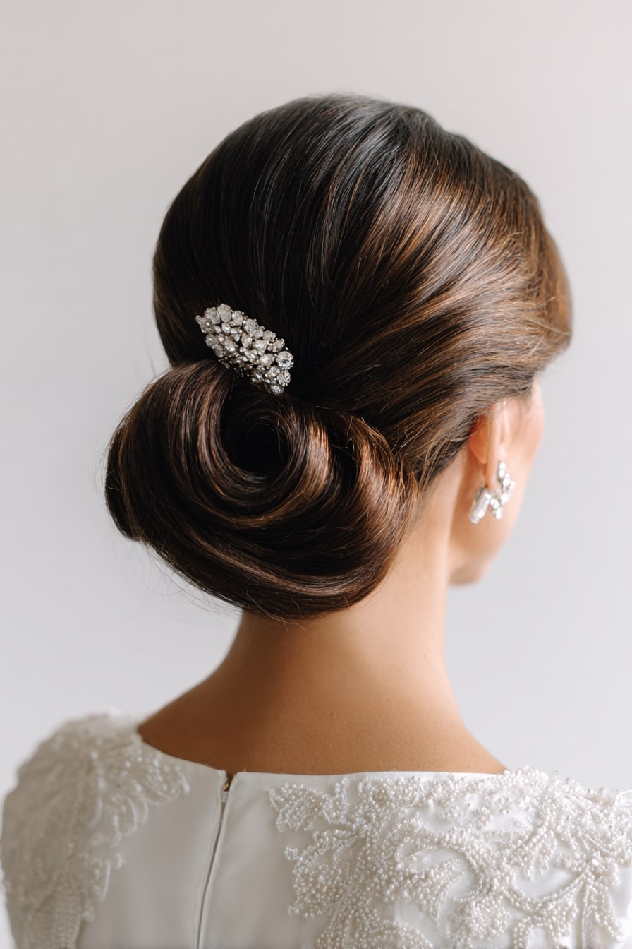 9. Vintage Roll with Modern Flair