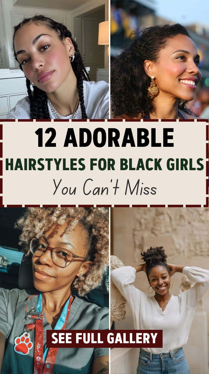 12 Adorable Hairstyles for Black Girls You Can’t Miss