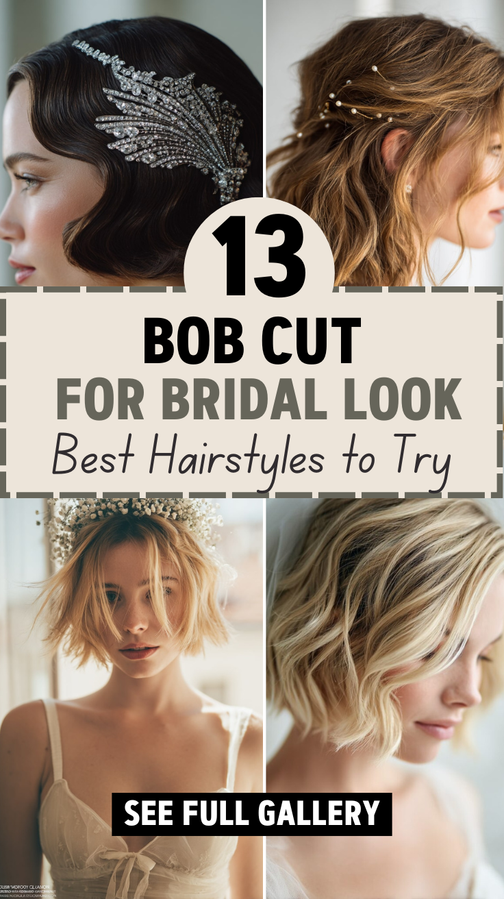 13 Bob Cut for Bridal Look Best Hairstyles to Try
