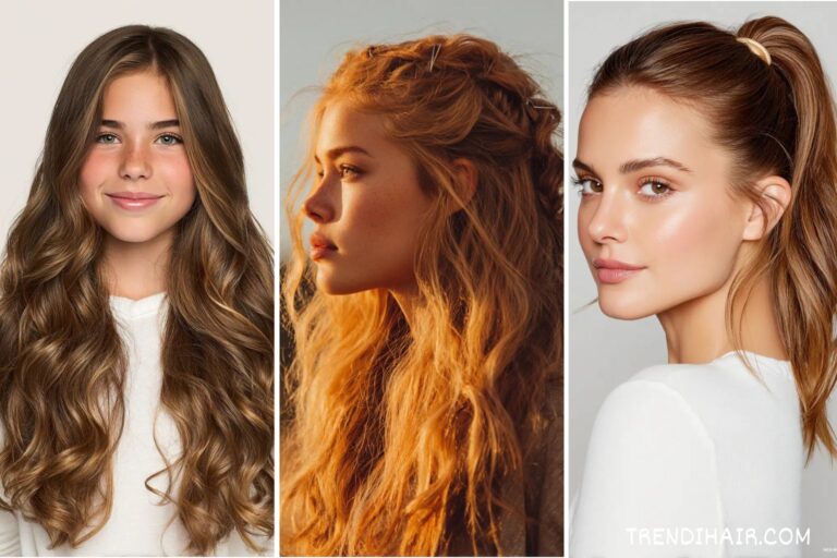 15 Best Teen Girls Hairstyles for Diamond Face