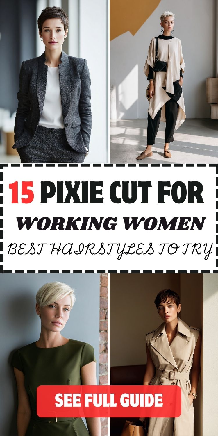 15 Pixie Cut for Working Women Best Hairstyles to Try