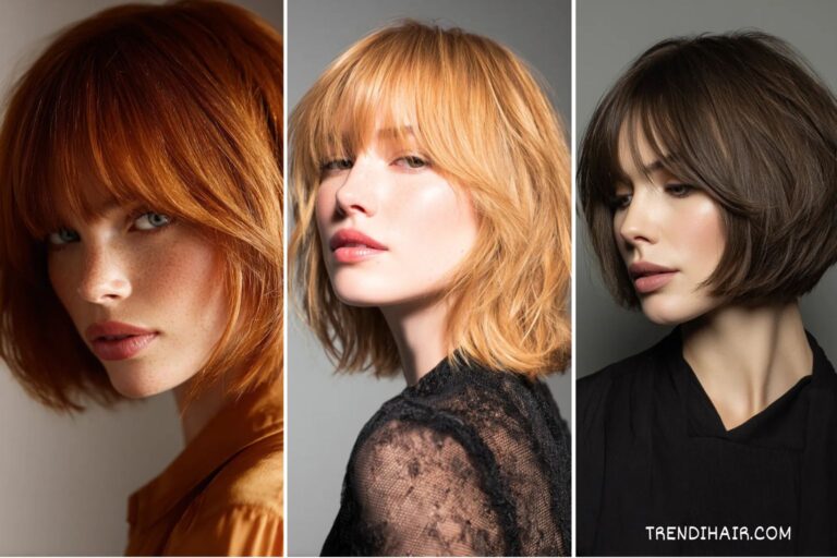 15 short bob haircuts with layers fine hair bangs