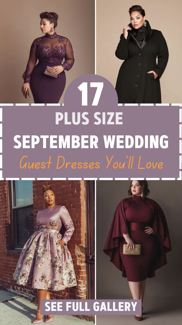 17 Plus Size September Wedding Guest Dresses You’ll Love
