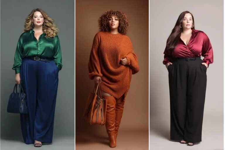 21 Plus Size Aesthetic Autumn Outfits Curvy Women Love