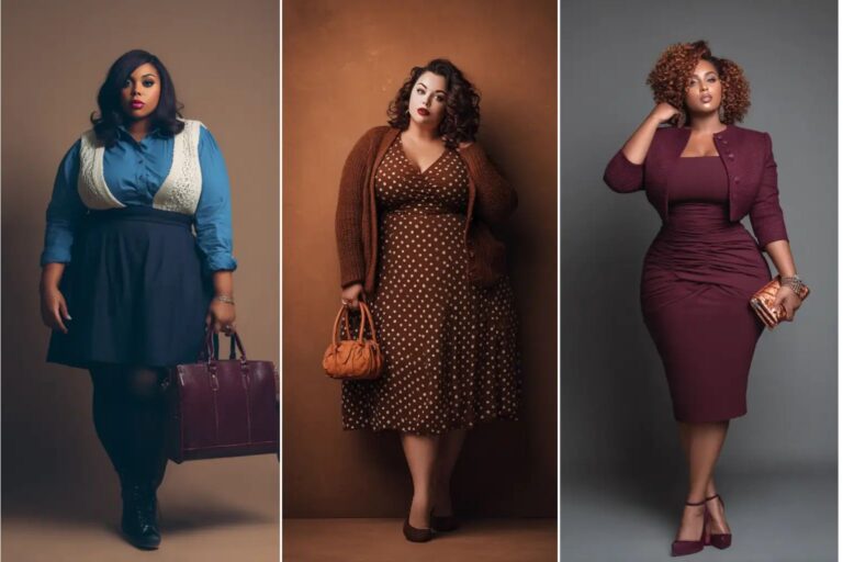 21 Plus Size Fall Dress Outfits That Curvy Women Will Love