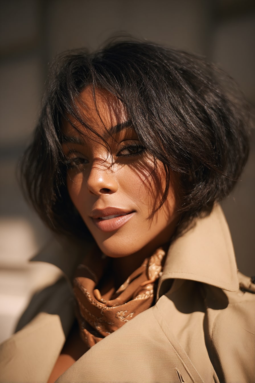 Textured Parisian Bob