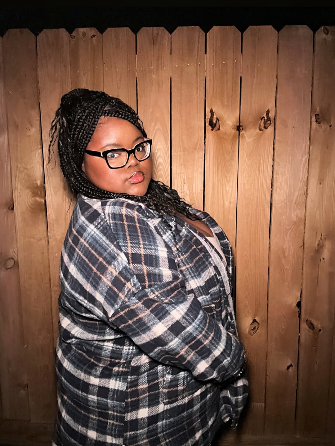 Brushed Flannel Layers + Confident Silhouette