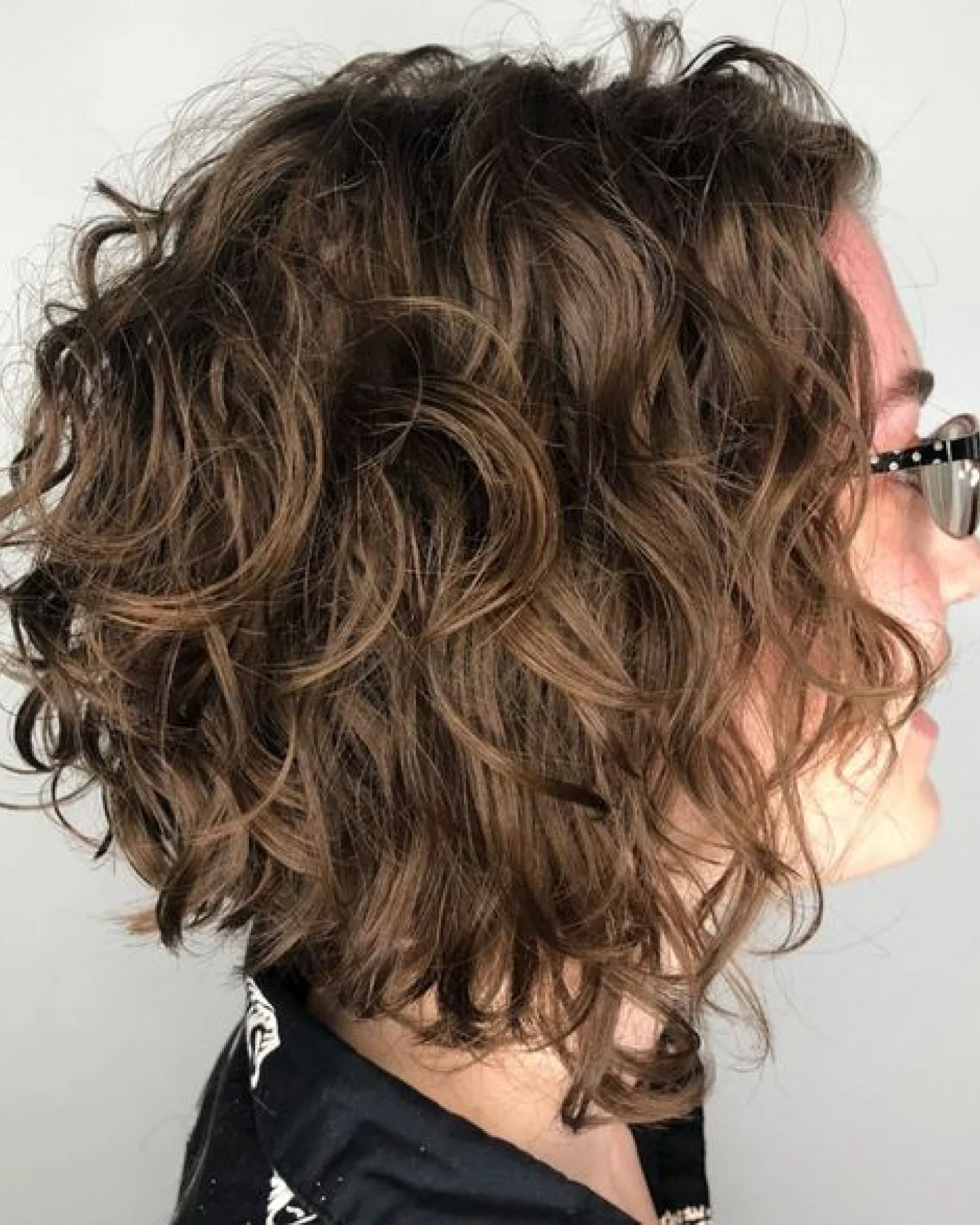 Curly Volume Bob