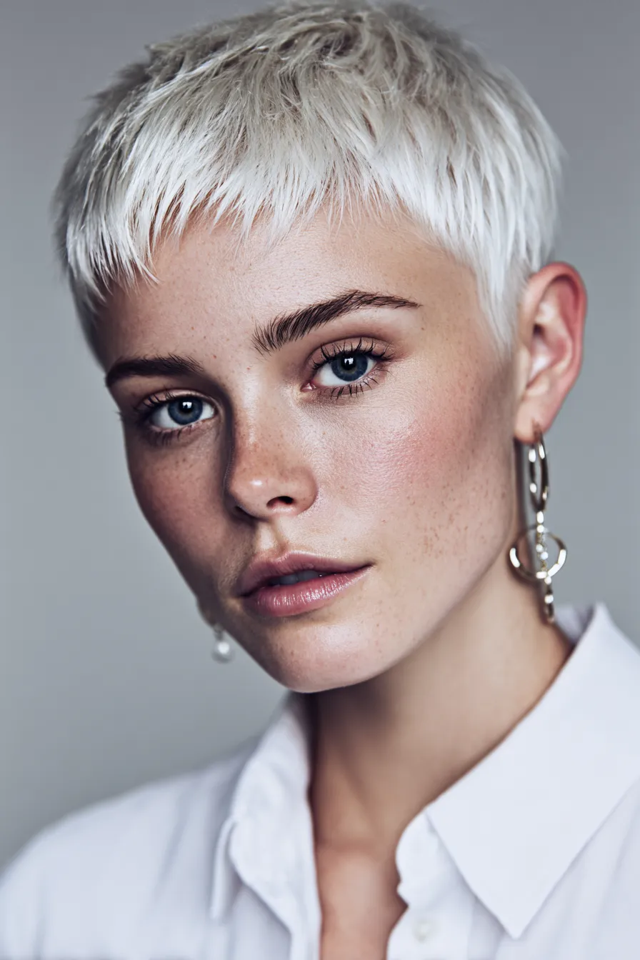 Modern Platinum Pixie