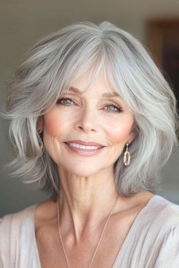 Feathered Mid-Length Layers