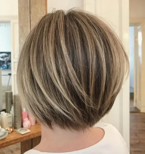 Feathered Nape Bob