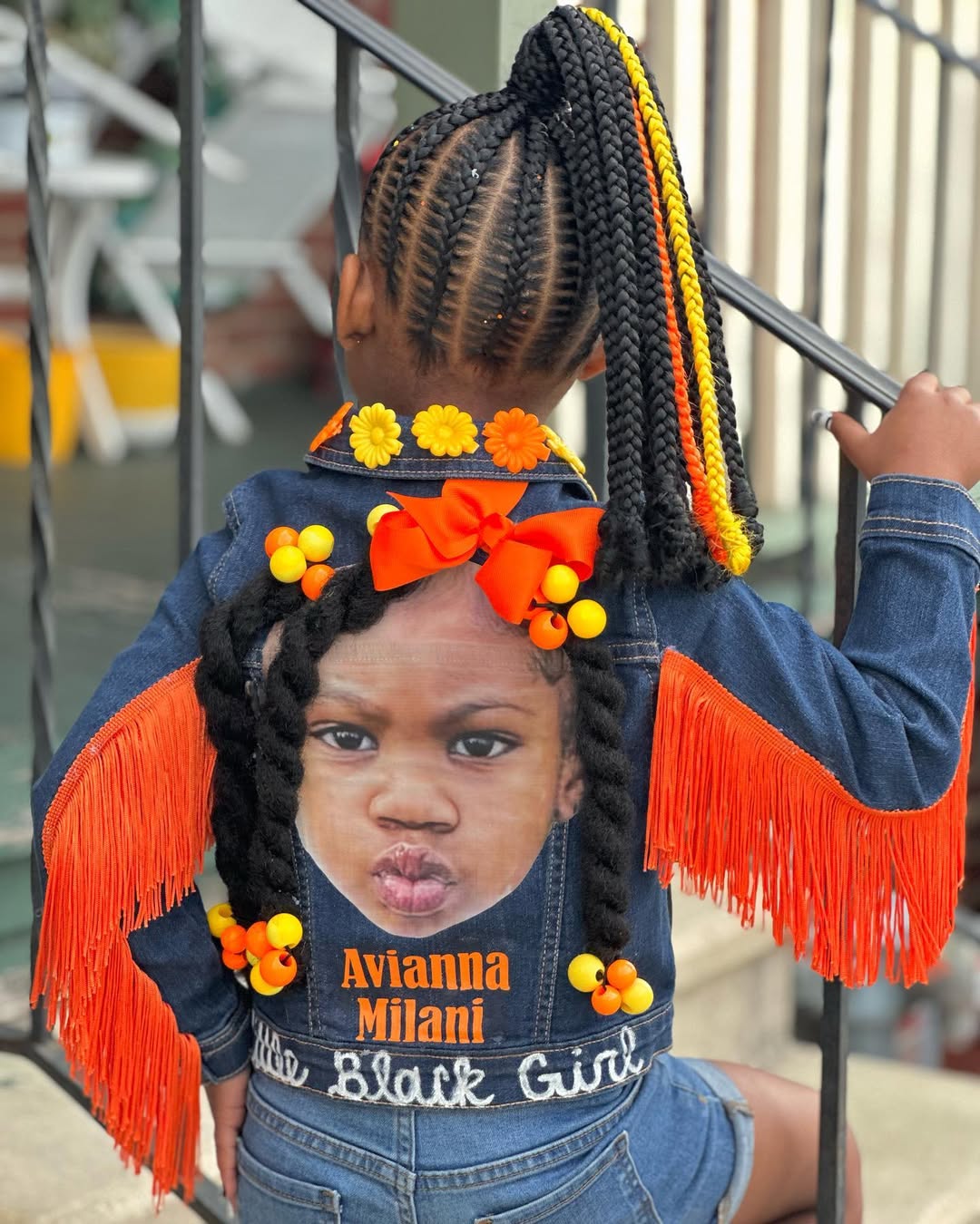 High Pony Braids + Sunlit Color Streaks