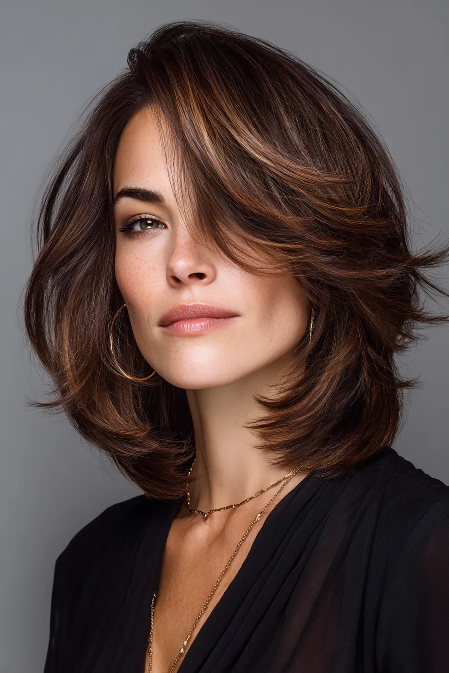 Voluminous Feathered Layers