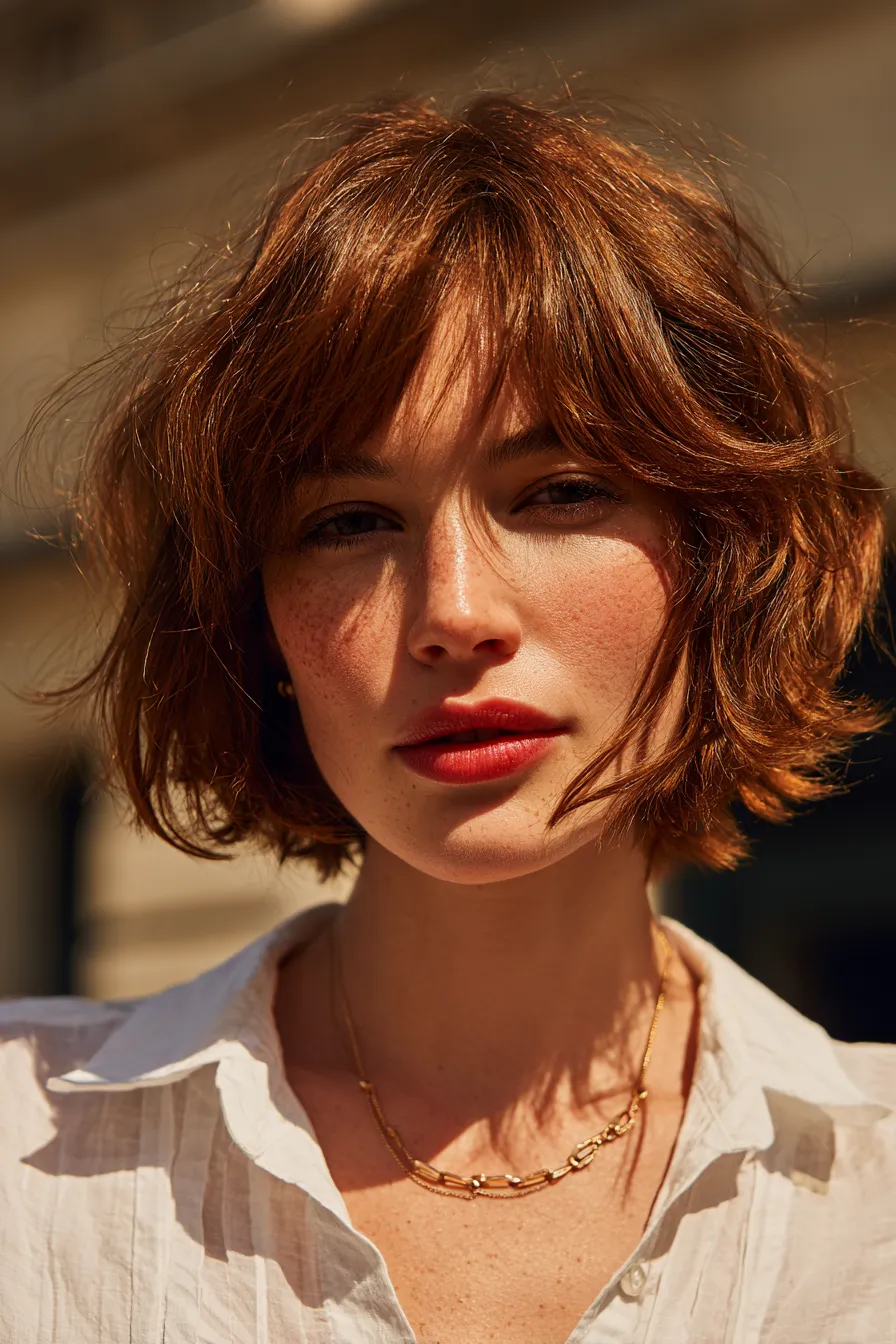 Tousled French Bob