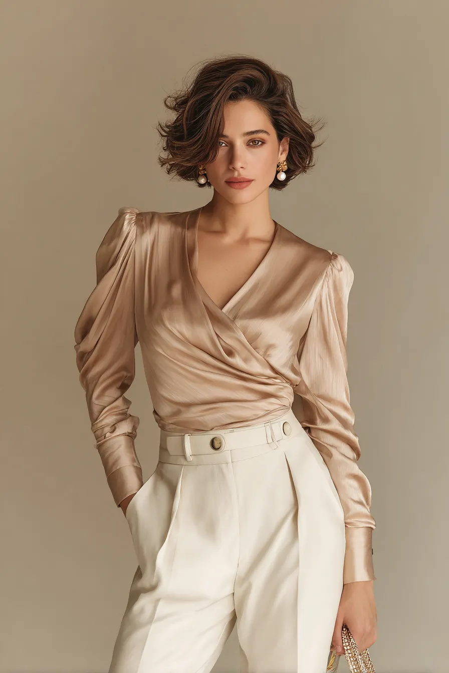 Sculpted Volumized Bob