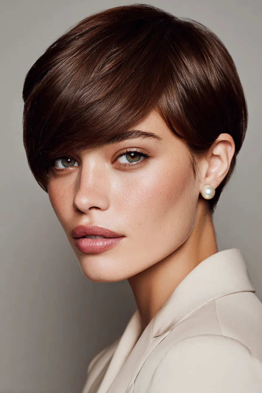 Polished Brunette Crop