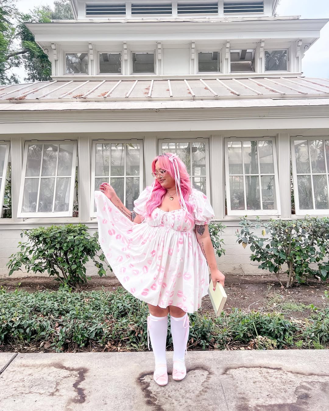 Puff-Sleeve Babydoll Dress + Playful Whimsy