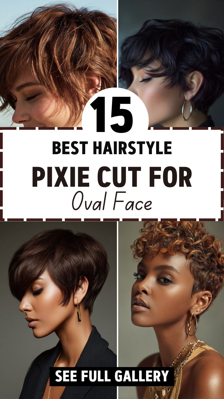Pixie Cut For Oval Face Best Hairstyle To Try
