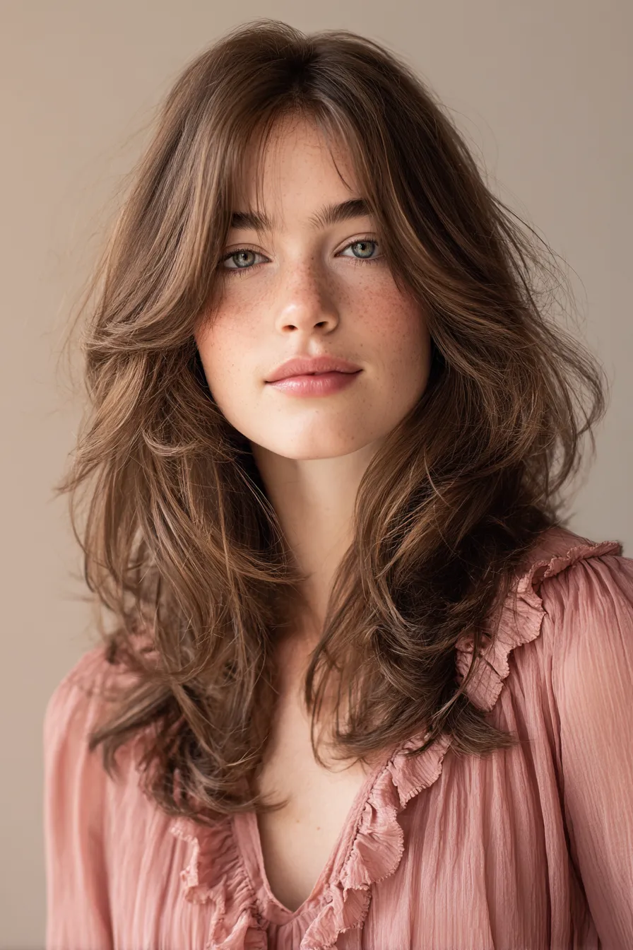 Feathered Mid-Length Lift