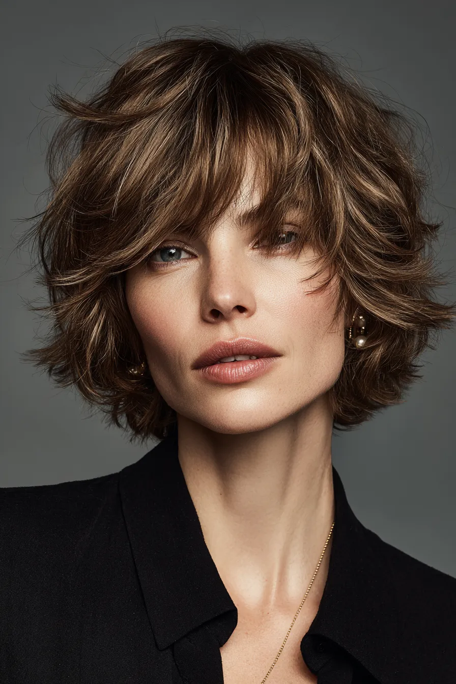 Tousled Caramel Shag