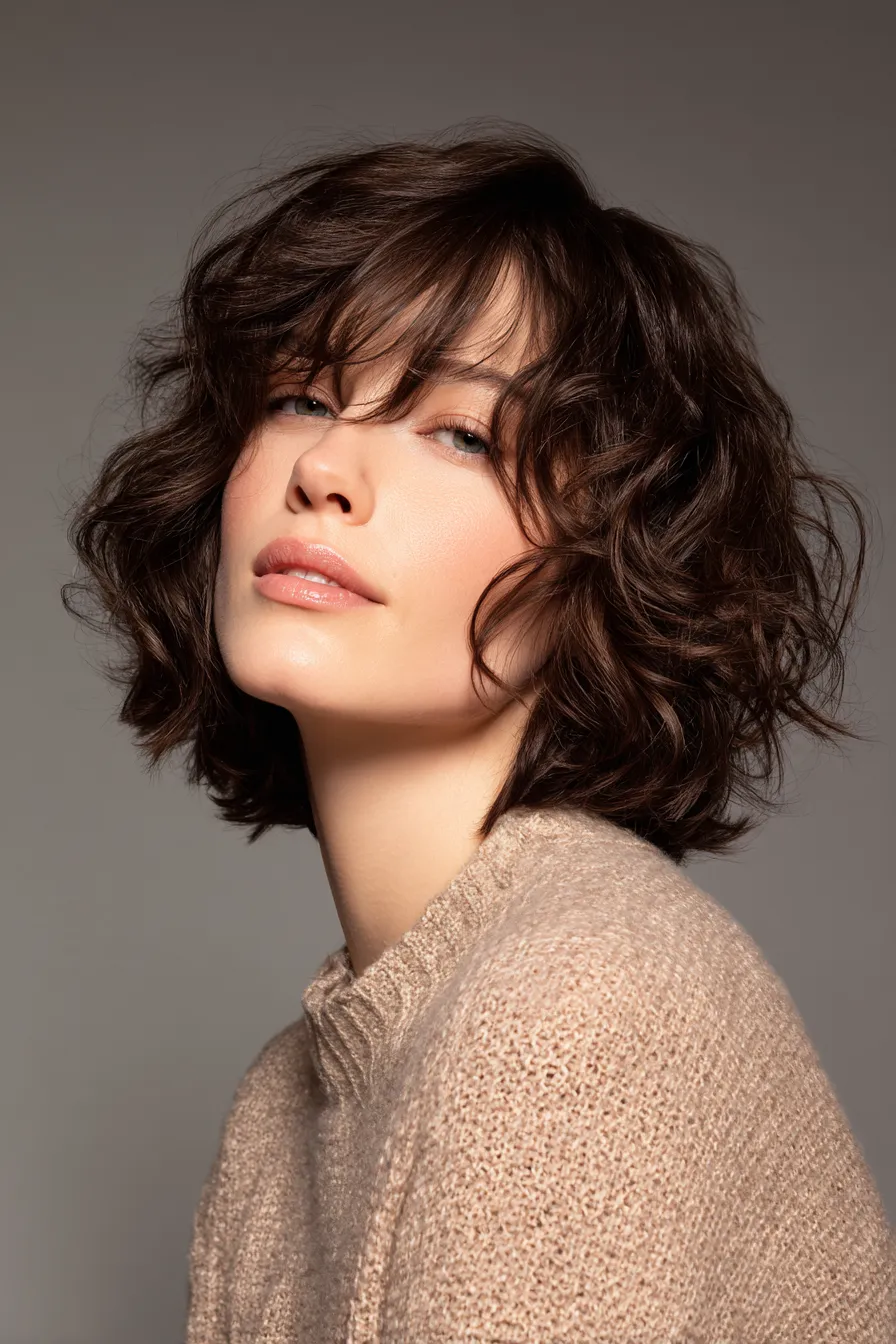 Soft Fringe Wave Bob
