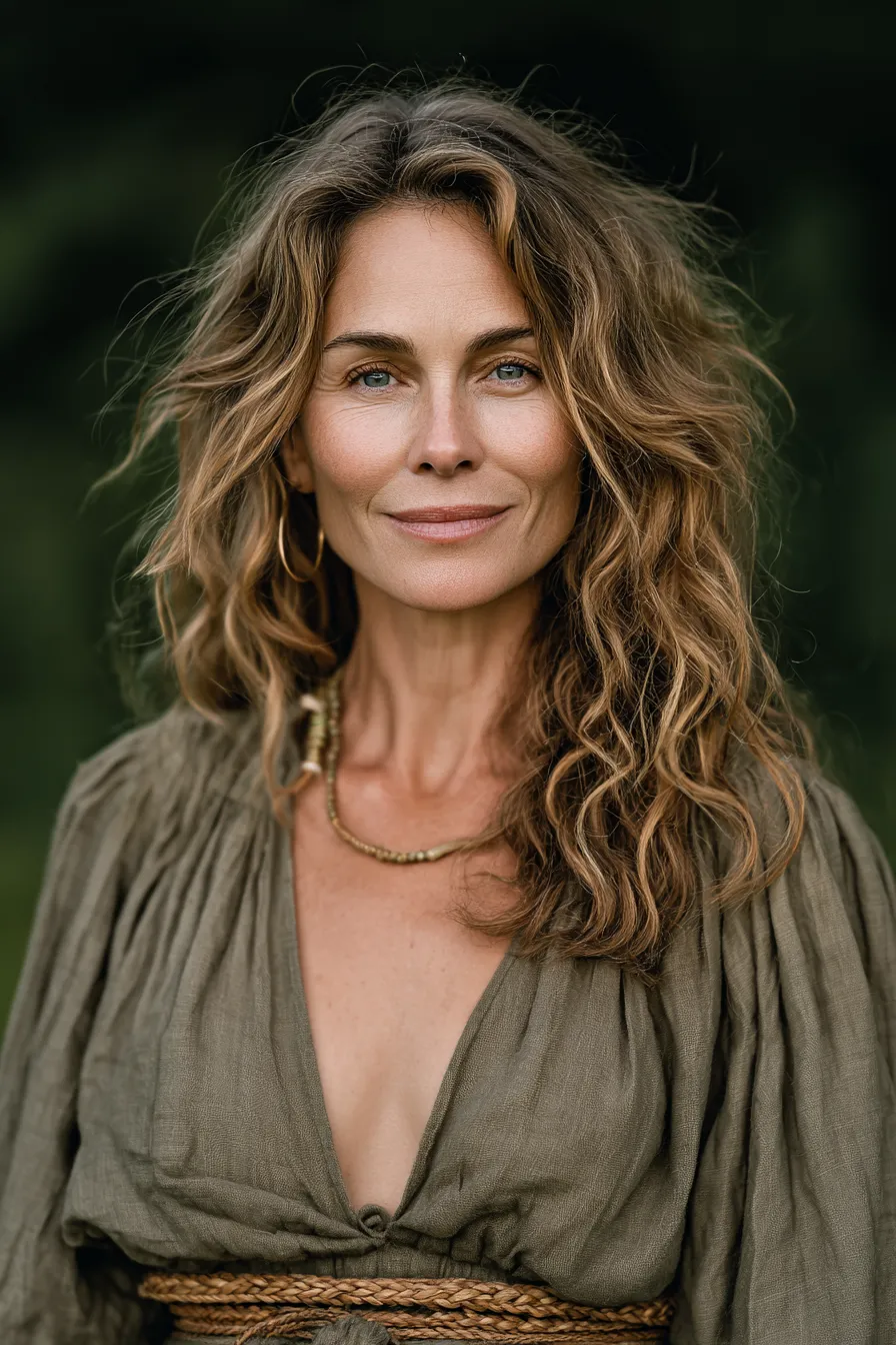 Natural Layered Curls