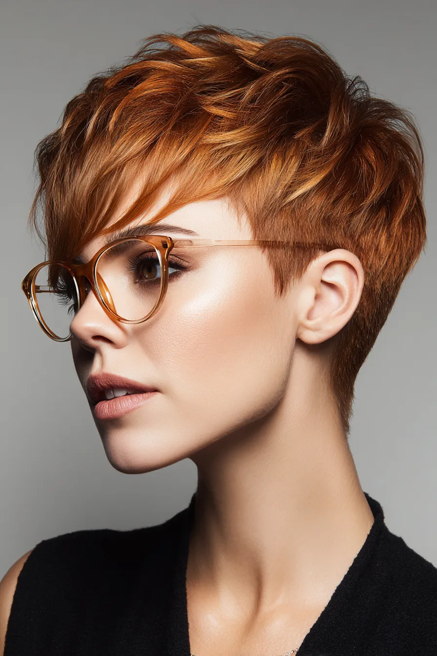 Textured Copper Pixie