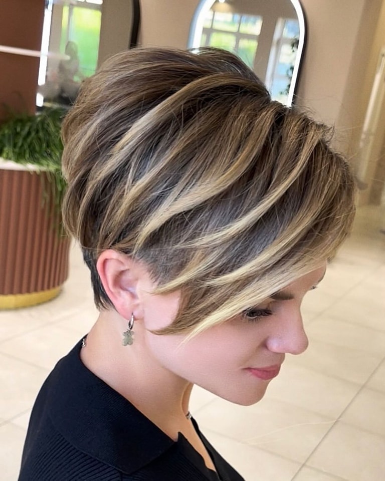 Sculpted Volume Pixie