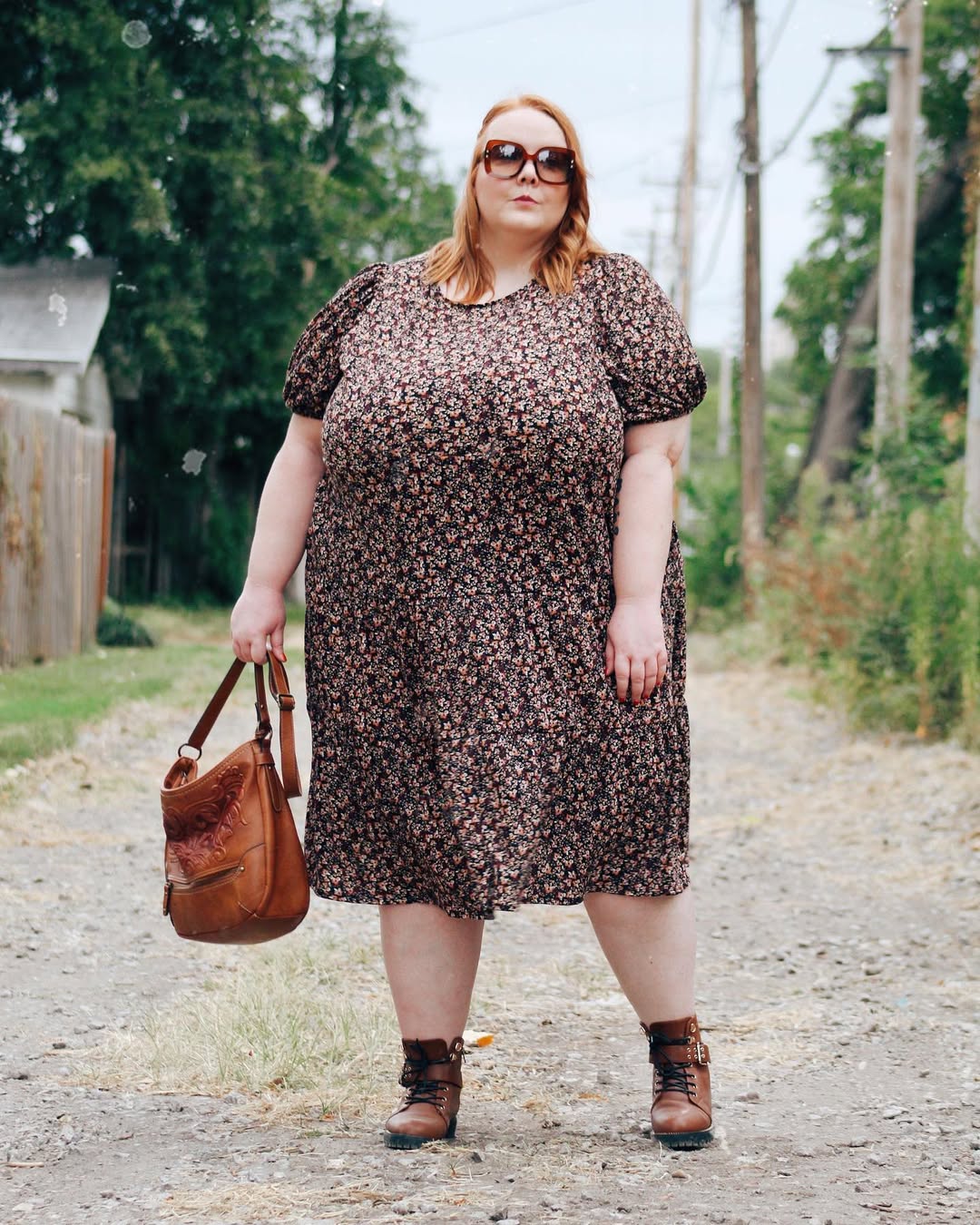 Soft Prairie Dress + Rugged Fall Boots