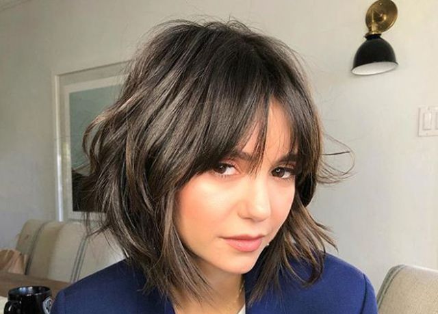 Tousled Fringe Bob